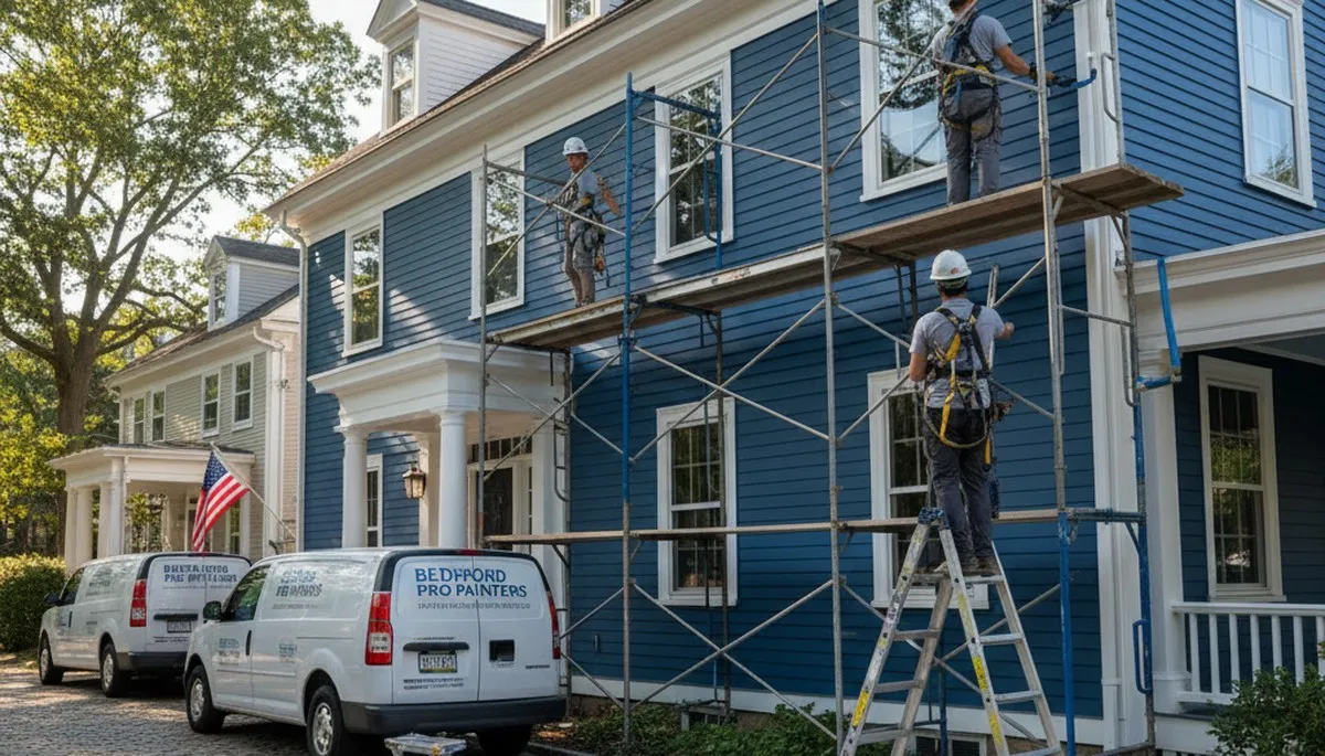 Painting contractors in Concord, MA providing professional interior and exterior painting services