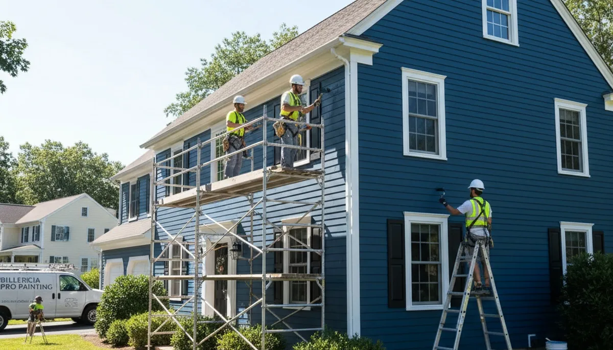 Painting contractor in Concord, MA providing professional interior and exterior painting services