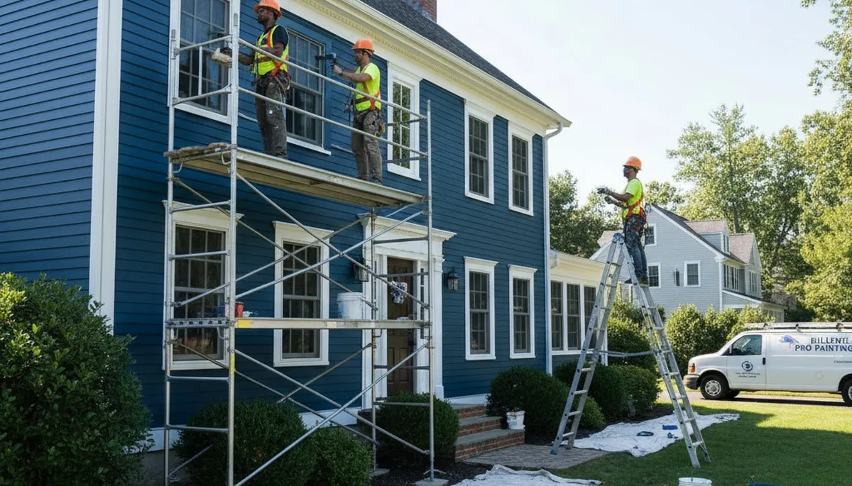 Painter team serving Concord, MA for interior and exterior house painting services