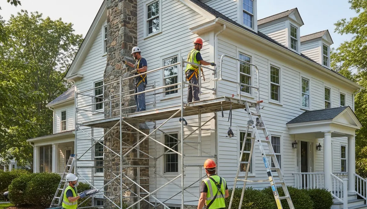 Professional painters serving Concord, MA for interior and exterior house painting services