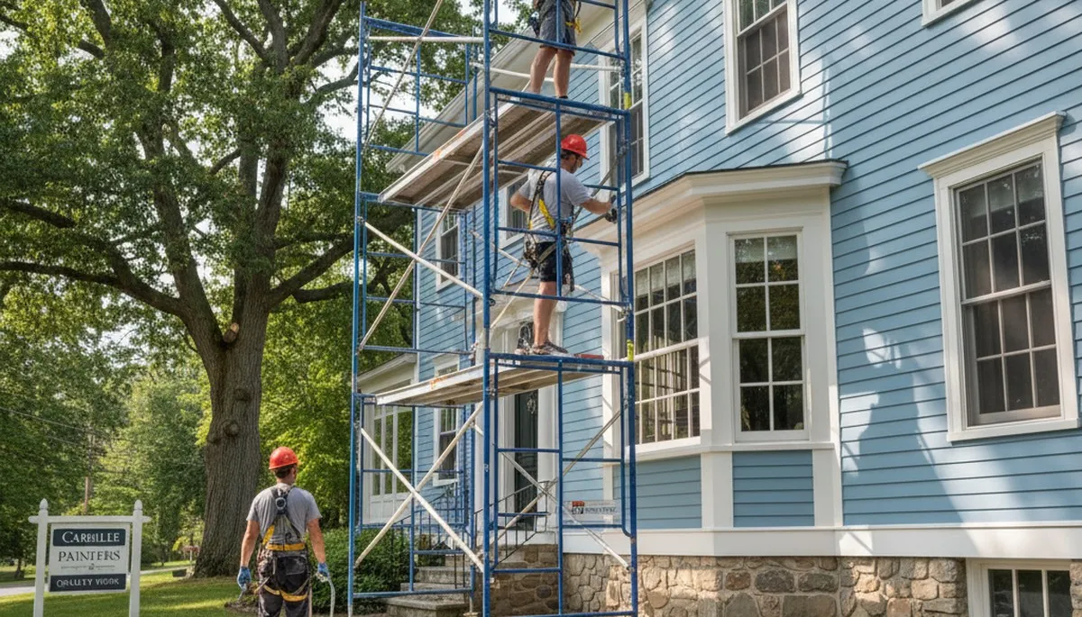 Professional painters in Concord, MA delivering residential and commercial painting services