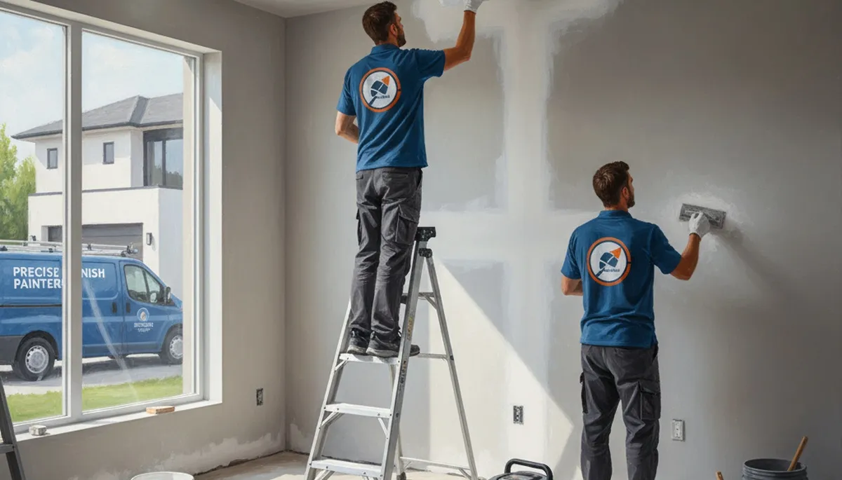 Drywall repair in Concord, MA by Concord Paint Pros for cracks, holes, and water damage