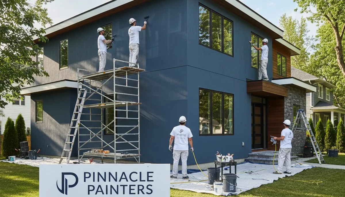 Exterior house painting in Concord, MA by Concord Paint Pros for durable New England weather protection
