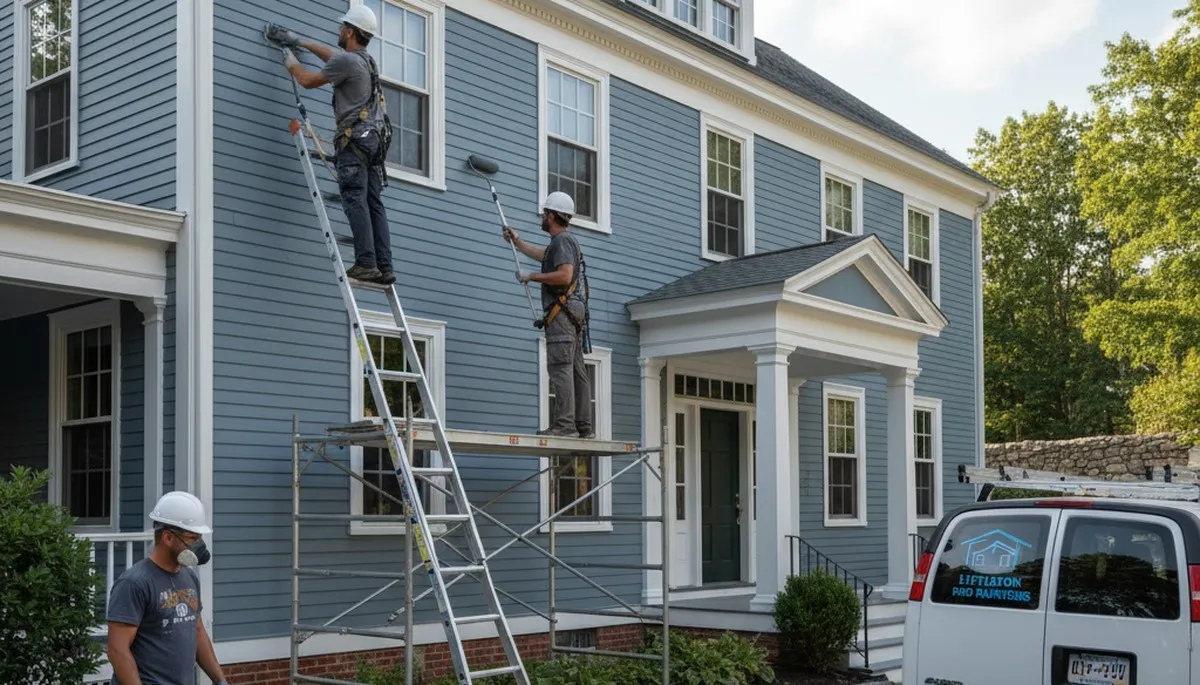 Painters in Concord, MA delivering professional interior and exterior painting services