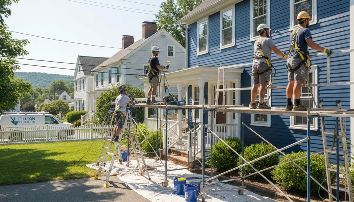 Painters in Concord, MA delivering professional residential and commercial painting services