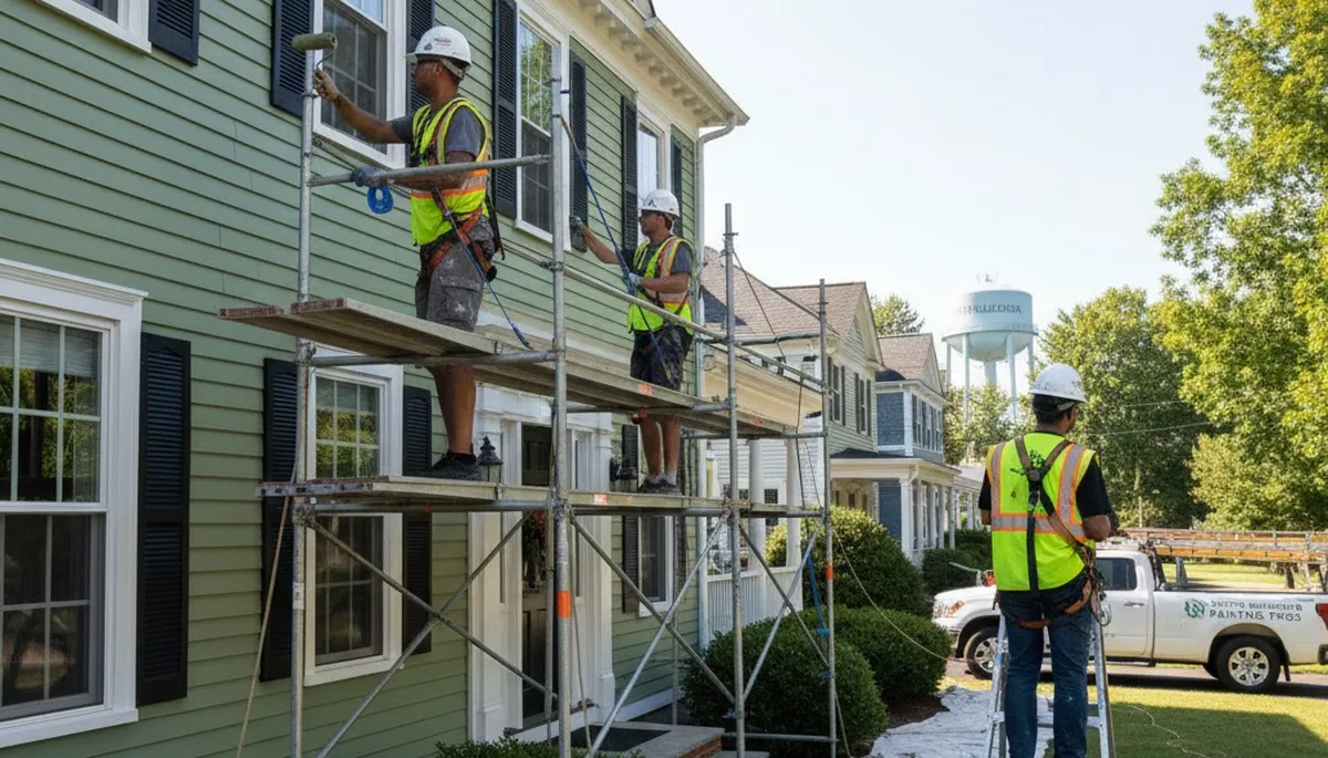 Painting contractors in Concord, MA providing professional residential and commercial painting services