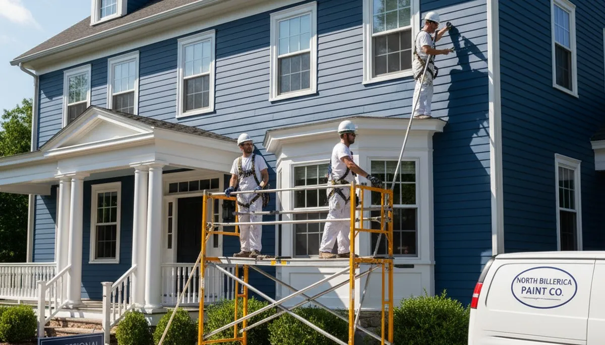 Painting contractor in Concord, MA providing professional interior and exterior painting services