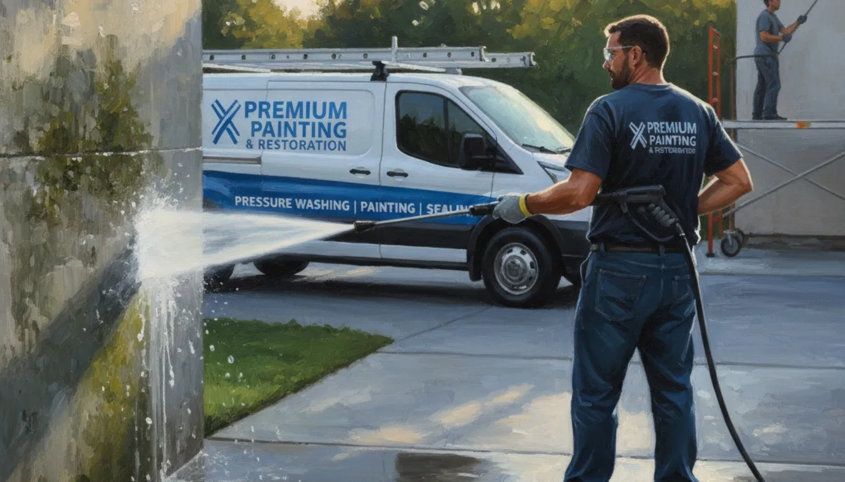 Pressure cleaning service in Concord, MA for siding, driveways, and walkways