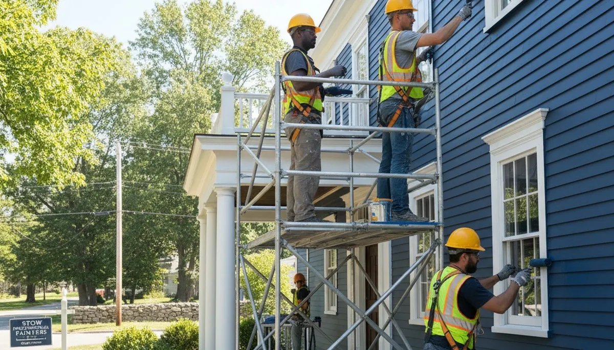 Professional painter serving Concord, MA for residential and commercial painting projects