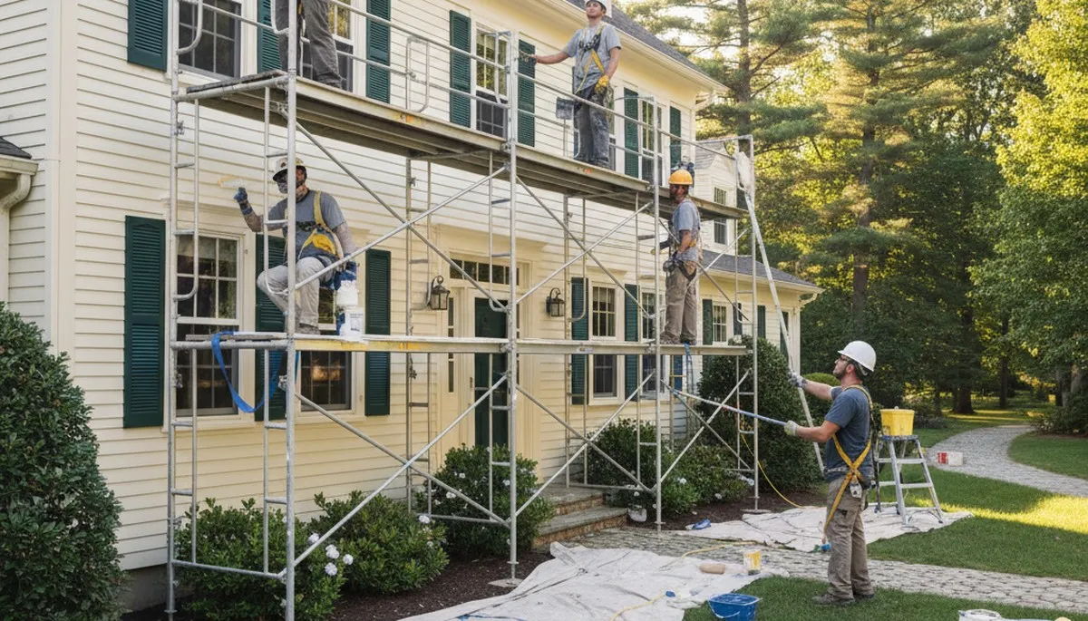 Painting services in Concord, MA for residential and commercial properties