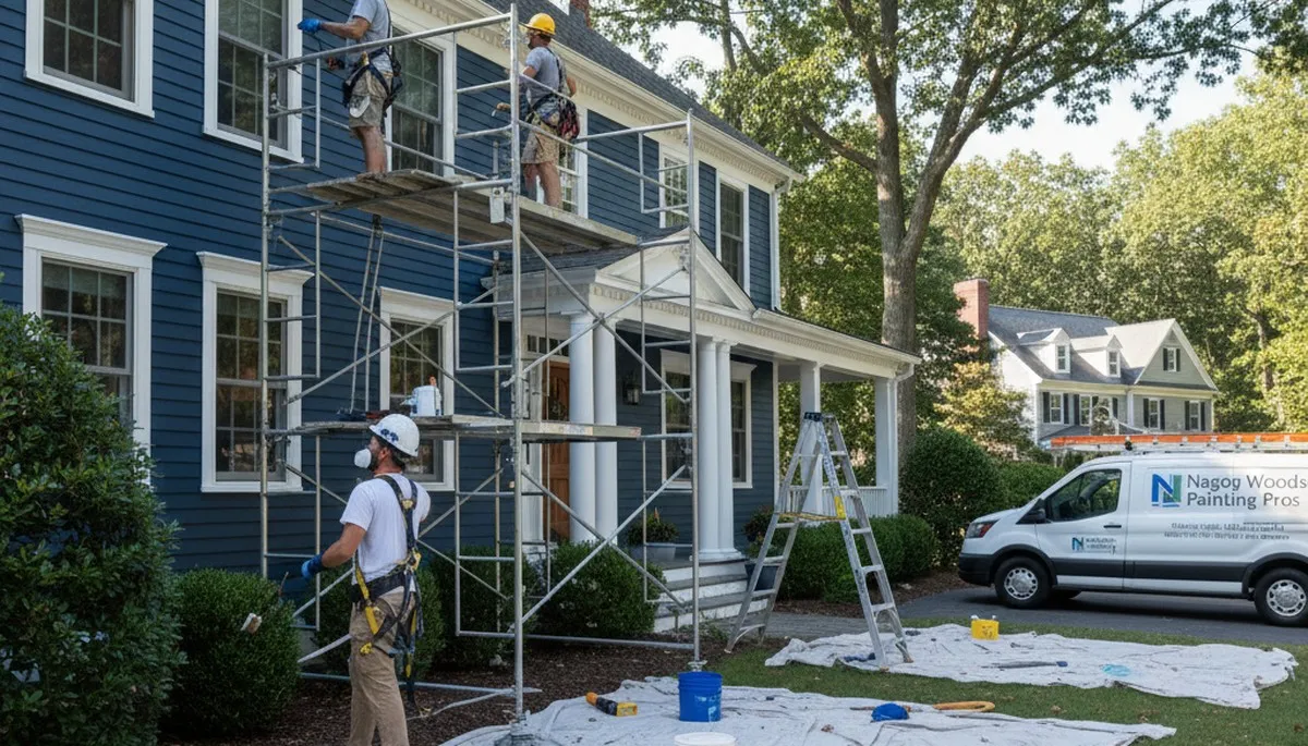 Painting contractors in Concord, MA providing professional interior and exterior painting services