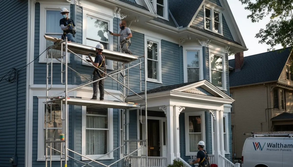 Painter team serving Concord, MA with professional residential and commercial painting services