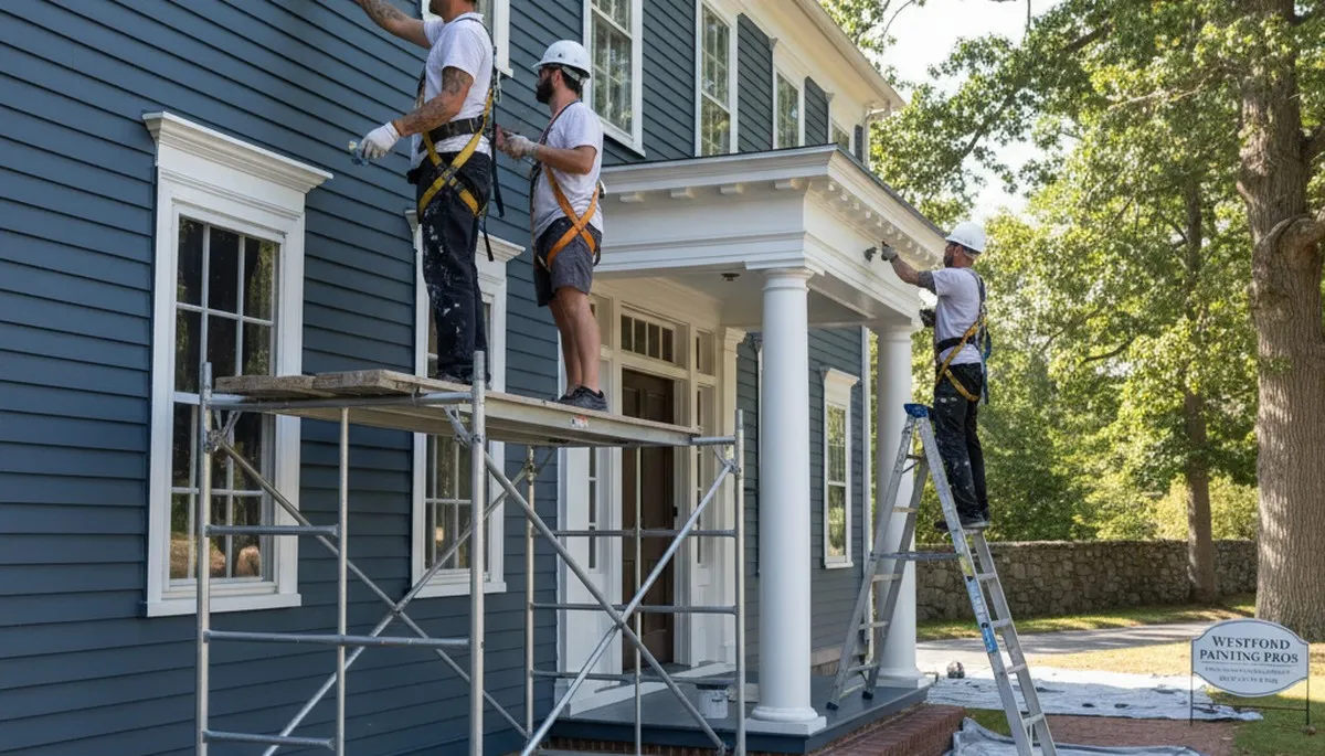 Painting contractor in Concord, MA providing professional residential and commercial painting services