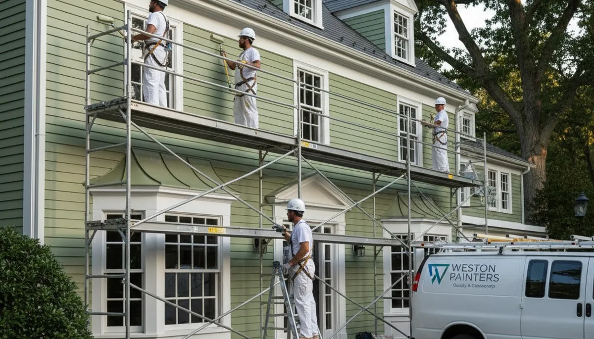 Painting company in Concord, MA offering professional interior and exterior painting services