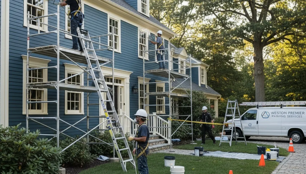 Painting contractors in Concord, MA providing expert interior and exterior home painting services